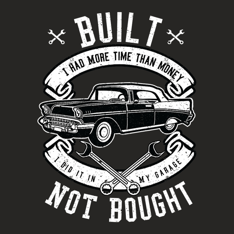 Built Not Bought  More Time Than Money Ladies Fitted T-Shirt by Aliceartist | Artistshot