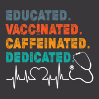 Educated Vaccinated Caffeinated Dedicated Nurse Ladies Curvy T-shirt | Artistshot