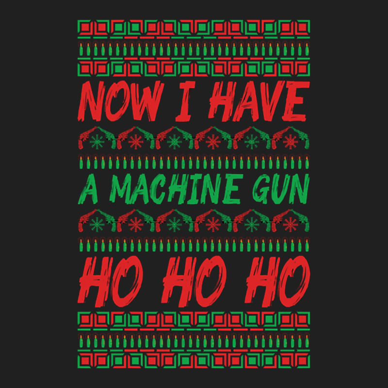 Now I Have A Machine Gun Ho Ho Ho-yzg4c Drawstring Bags | Artistshot