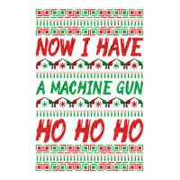 Now I Have A Machine Gun Ho Ho Ho-yzg4c Sticker | Artistshot