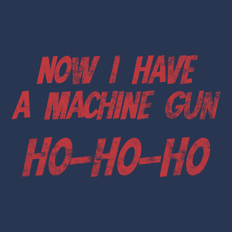 Now I Have A Machine Gun Ho Ho Ho Men Denim Jacket by Sierra Dennis | Artistshot