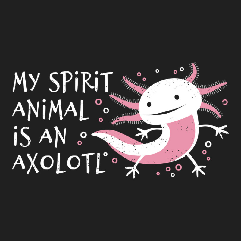 Cute Amphibian - My Spirit Animal Is An Axolotl-r7npy Ladies Polo Shirt by Min08 | Artistshot