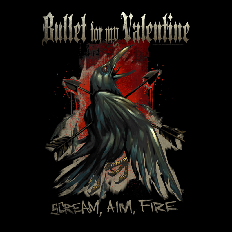 Bullet For My Valentine – Scream Aim Fire Crow Toddler Sweatshirt by Aliceartist | Artistshot