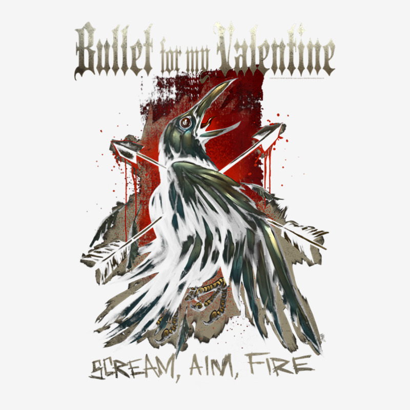 Bullet For My Valentine – Scream Aim Fire Crow Graphic Youth T-shirt by Aliceartist | Artistshot