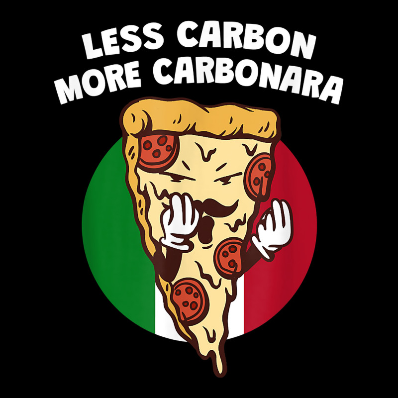 Less Carbon More Carbonara Funny Italian Humor Italy Pasta T Shirt Pocket T-shirt | Artistshot