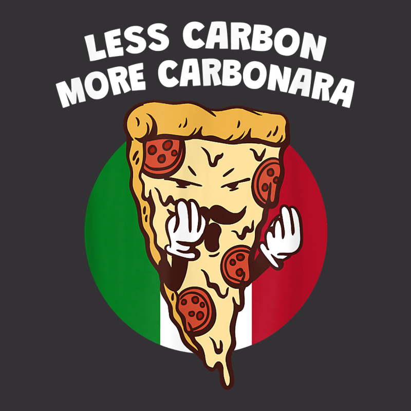 Less Carbon More Carbonara Funny Italian Humor Italy Pasta T Shirt Vintage Hoodie | Artistshot