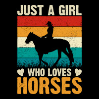 Just A Girl Who Loves Horses Cute Horse Lover Gift-3hdo3 Youth Hoodie | Artistshot