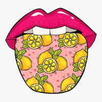 Lemons Tongue Citrus Fruit   Lemonade Lemons T Shirt Ladies Fitted T-shirt | Artistshot