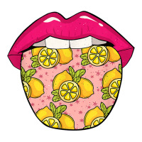 Lemons Tongue Citrus Fruit   Lemonade Lemons T Shirt Women's Pajamas Set | Artistshot