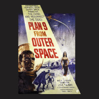 Plan 9 From Outer Space - Film Poster T-shirt | Artistshot