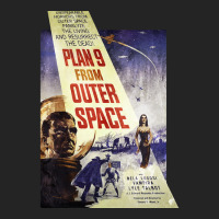 Plan 9 From Outer Space - Film Poster 3/4 Sleeve Shirt | Artistshot