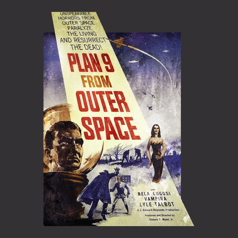 Plan 9 From Outer Space - Film Poster Vintage Hoodie | Artistshot