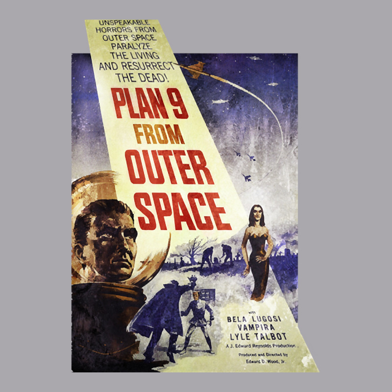 Plan 9 From Outer Space - Film Poster Youth 3/4 Sleeve | Artistshot