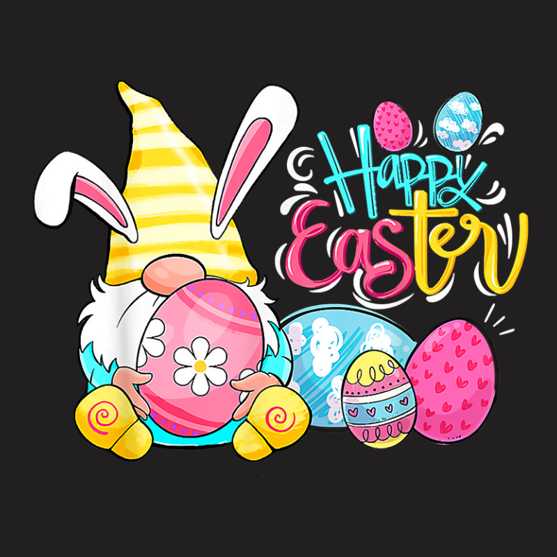 Bunny Gnome Rabbit Eggs Hunting Happy Easter Day Funny T-shirt | Artistshot