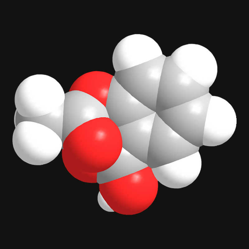 Aspirin Molecule Chemistry Scorecard Crop Tee by Pannell Quintero | Artistshot