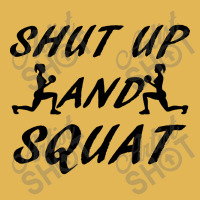 Shut Up And Squat Gym Fitness Workout Vintage Hoodie And Short Set | Artistshot