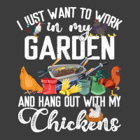 Chicken Chick I Just Want To Work In My Garden And Hand Out With My Ch Men's Polo Shirt | Artistshot