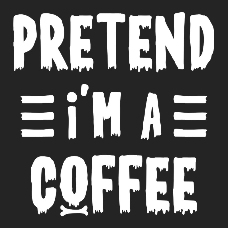 Pretend I'm A Coffee Funny Halloween Costume 3/4 Sleeve Shirt by Sierra Dennis | Artistshot