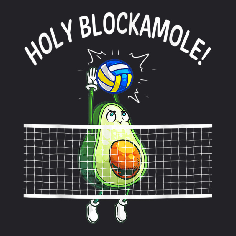 Holy Blockamole Volleyball Shirt Player Blocker Avocado Youth Tee by ReginaldLewisMay | Artistshot