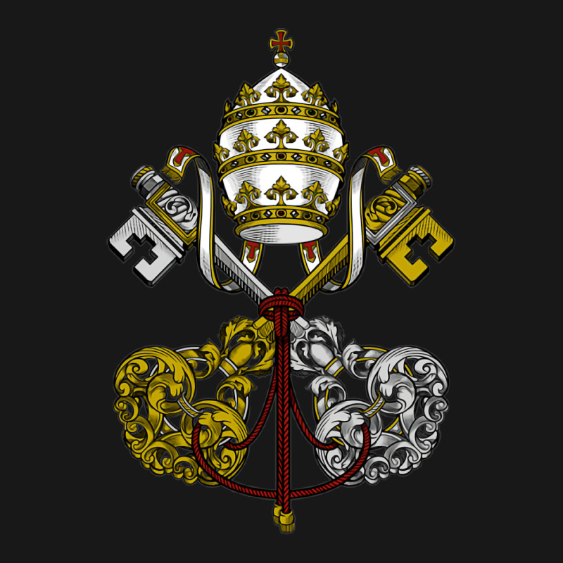 Emblem Of The Papacy Holy See Flannel Shirt | Artistshot