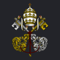 Emblem Of The Papacy Holy See Lightweight Hoodie | Artistshot