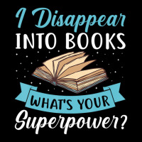 I Disappear Into Books Book Reader Reading Kids Cap | Artistshot