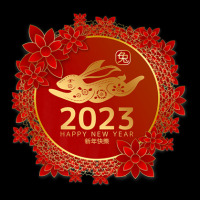 Chinese Zodiac Horoscope Decor New Year Of The Rabbit 2023 Men's 3/4 Sleeve Pajama Set | Artistshot