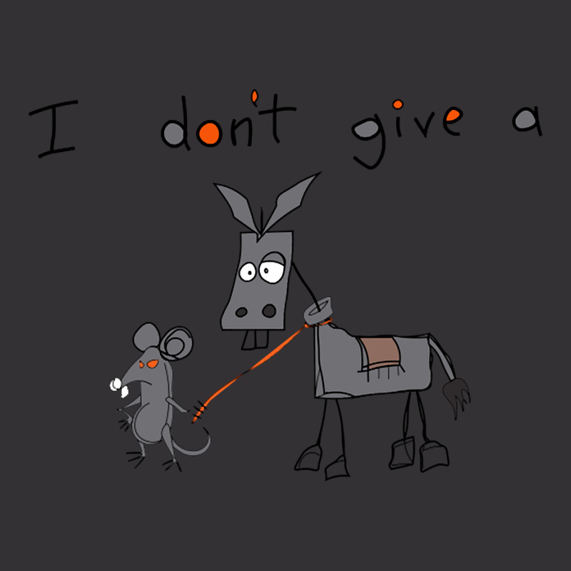 I Dont Give A , I Don't Give A Rat's Ass ,donkey Vintage Hoodie by yumgaugeteuda | Artistshot