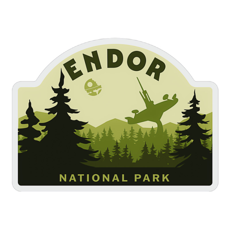 Endor National Park Zipper Hoodie | Artistshot