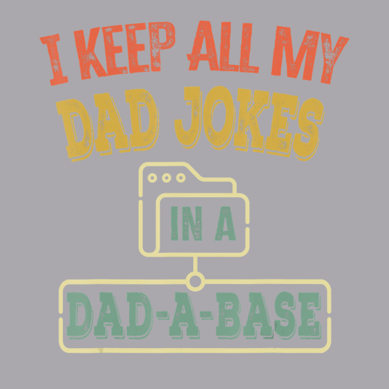 I Keep All My Dad Jokes In A Dad-a-base, Vintage Youth 3/4 Sleeve by fenderbendable | Artistshot