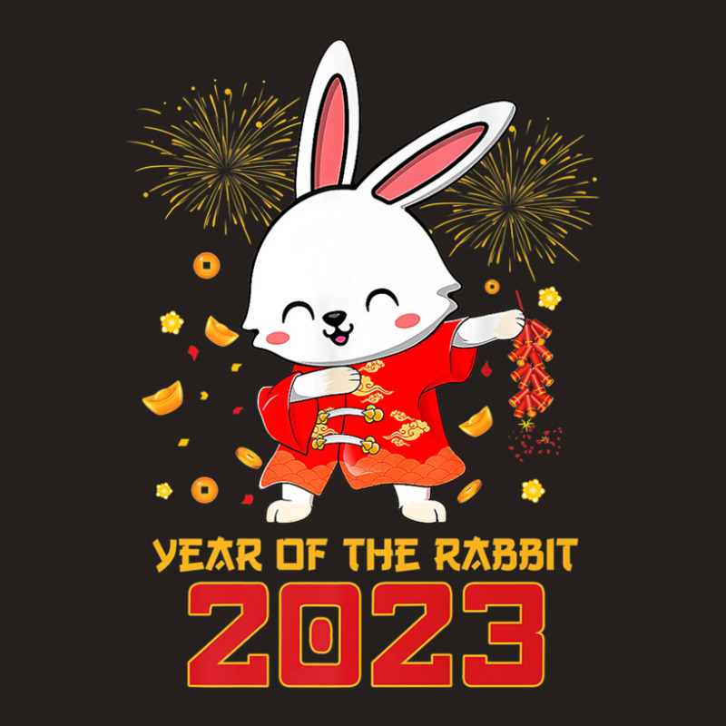 Dabbing Year Of The Rabbit - Happy Chinese New Year 2023 Tank Top | Artistshot