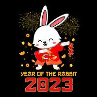 Dabbing Year Of The Rabbit - Happy Chinese New Year 2023 Men's Long Sleeve Pajama Set | Artistshot