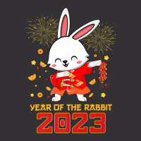 Dabbing Year Of The Rabbit - Happy Chinese New Year 2023 Vintage Hoodie | Artistshot