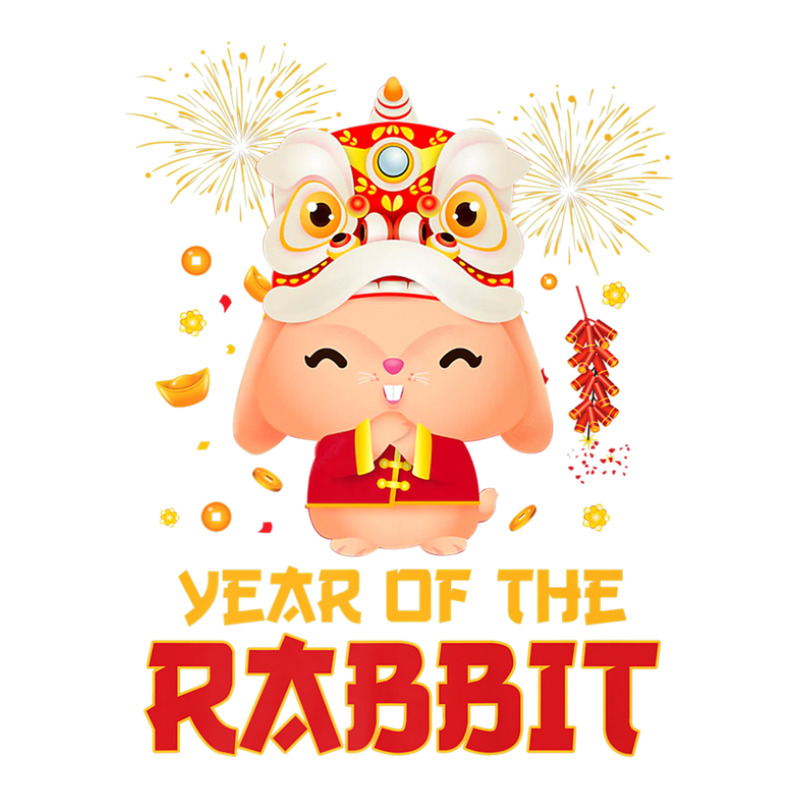 Year Of The Rabbit Chinese New Year 2023 Kids Toddler Family V-neck Tee | Artistshot