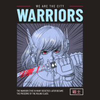 Anime Manga Warrior Woman Samurai Tank Top | Artistshot