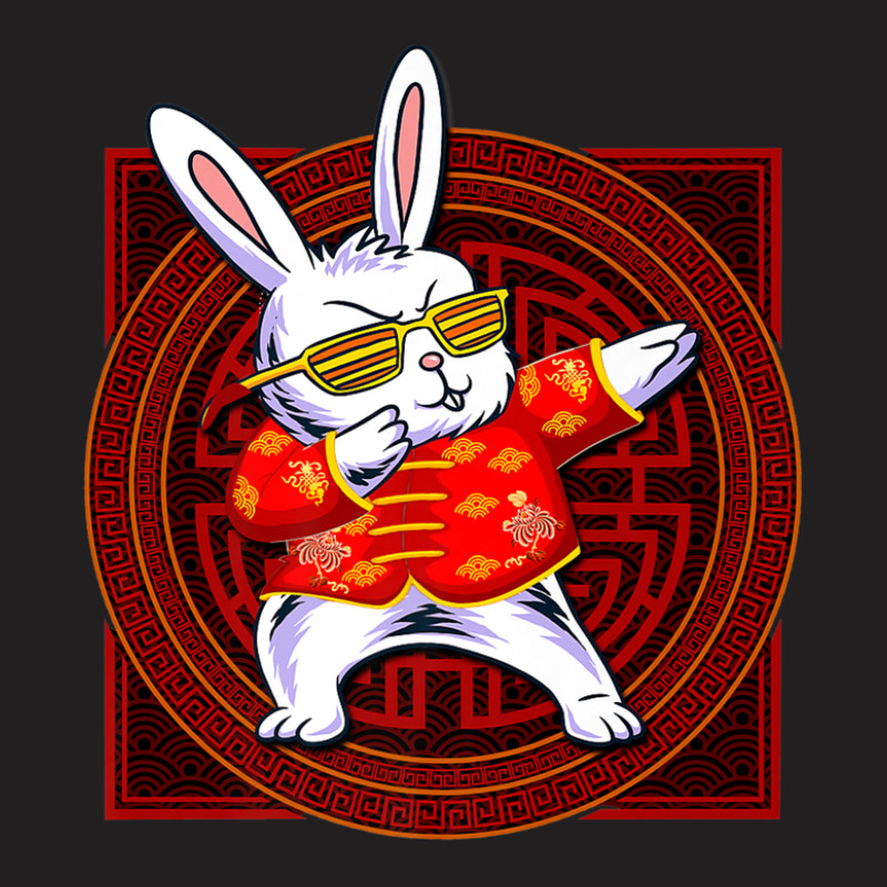 Happy New Year 2023 Dabbing Rabbit Chinese 12 Zodiac T-shirt | Artistshot