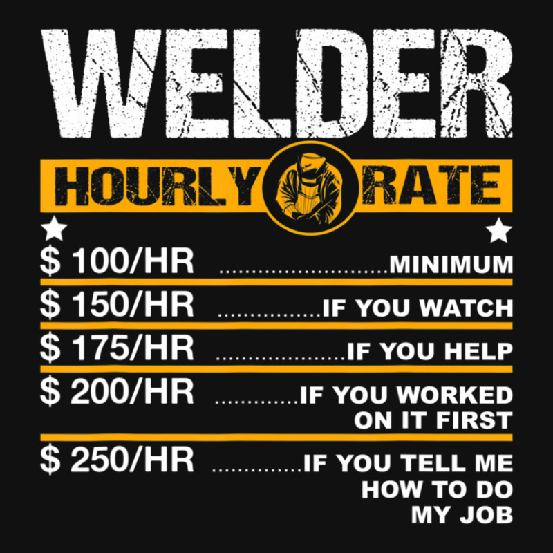 Welder Hourly Rate Welding Labor Rates Baby Bibs | Artistshot