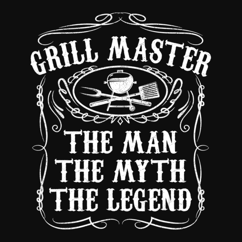 Grill Master The Man The Myth Legend Bbq Smoker Crop Top by rastyrocl | Artistshot