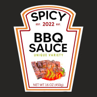 Bbq Sauce Hot Spicy Grill Ketchup Barbeque Halloween Costume Ladies Fitted T-shirt | Artistshot