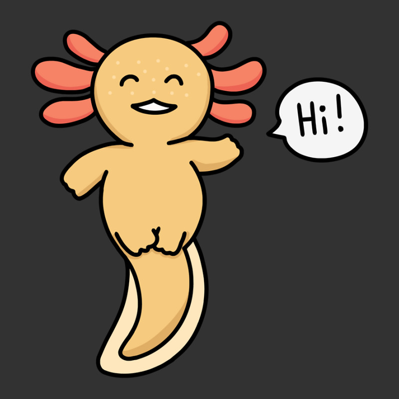 Golden Albino Axolotl (yellow Axolotl) Saying Baby Bodysuit by Min08 | Artistshot