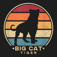 Retro Big Cat Tiger King Tiger Wild Cat Siberian Tiger T Shirt Classic T-shirt | Artistshot