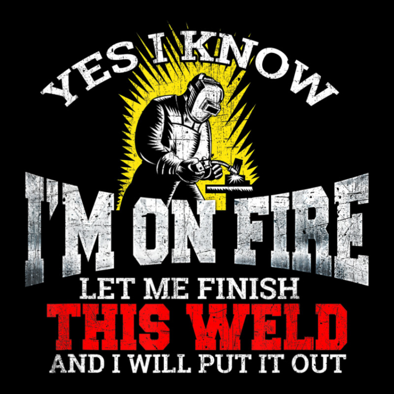 Welder Yes I Know I'm On Fire Let Me Finish Men's 3/4 Sleeve Pajama Set | Artistshot