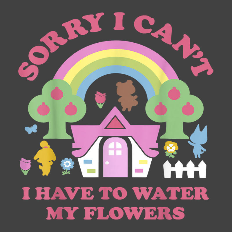 Animal Crossing Sorry I Can T I Have To Water My Flowers Vintage T-shirt | Artistshot