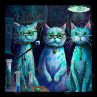 Three Scientific Blue Cats Attempt To Prove Their Hypothesis Toddler Sweatshirt | Artistshot