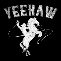 Funny Western Gift Horse Bull Riding Rodeo Yeehaw Cowboy Pocket T-shirt | Artistshot