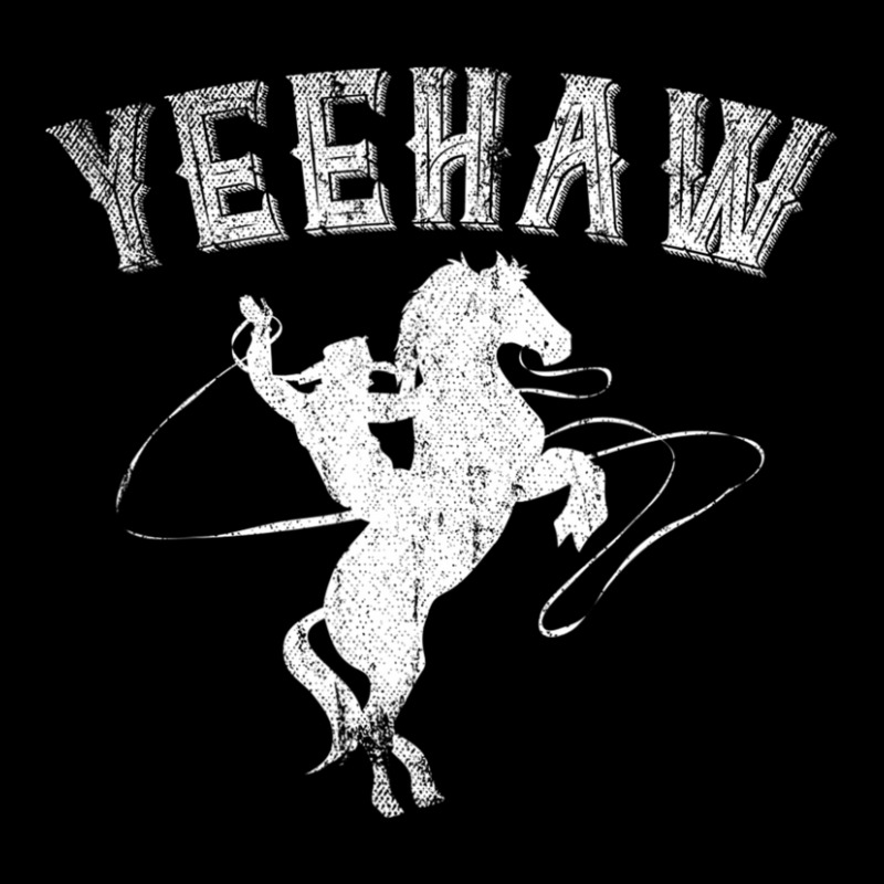 Funny Western Gift Horse Bull Riding Rodeo Yeehaw Cowboy Pocket T-Shirt by behindcedar22 | Artistshot