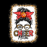 Women Cheer Mom Cheerleading Mama Messy Bun Kids Cap | Artistshot