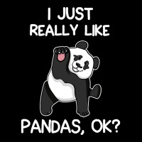 I Just Really Like Pandas Fleece Short | Artistshot