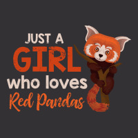 Just A Girl Who Loves Red Pandas-iwils Vintage Short | Artistshot