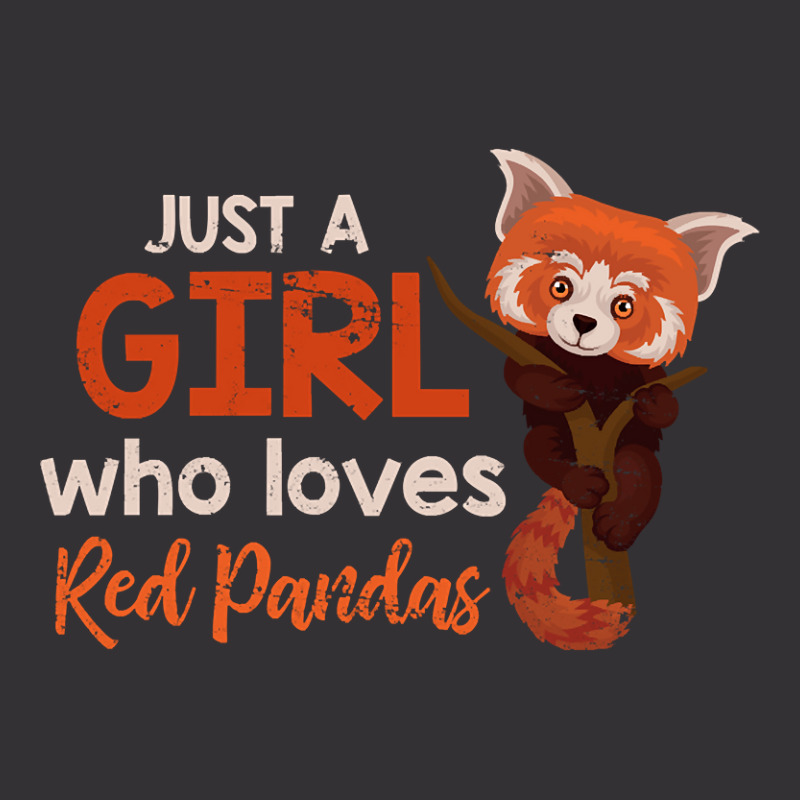 Just A Girl Who Loves Red Pandas-iwils Vintage Short | Artistshot